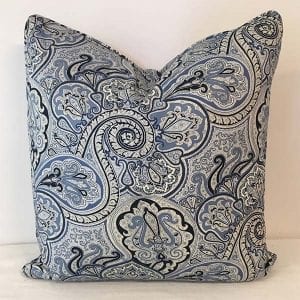 Westbury Paisley Shawl Col Porcelain Cushion Cover